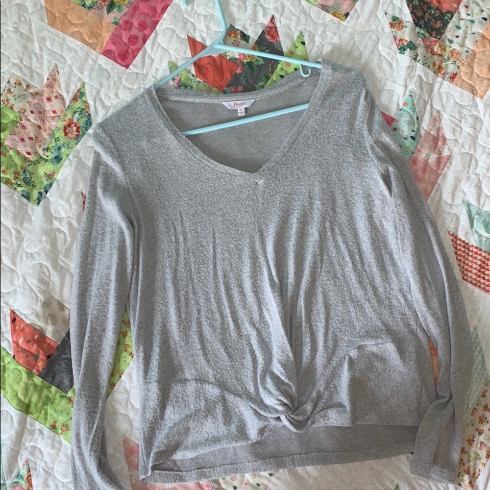 Super soft gray sweater
